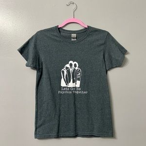 Perks Of Being A Wallflower T-shirt (Let’s Go Be Psychos Together)